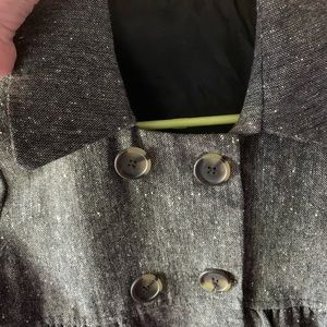 Glam Short Sleeve Blazer, Size 4